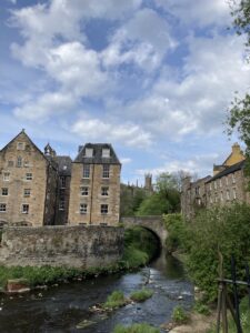 Dean Village and Water of Leith.