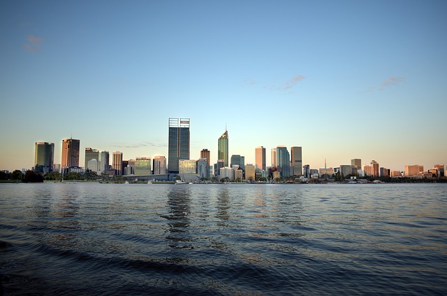 Perth, Australia from the water